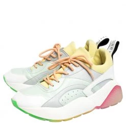 Stella McCartney Multicolor Faux Leather And Stretch Fabric Eclypse Sneakers Size 39 For Women 13 Stella McCartney Multicolor Faux Leather And Stretch Fabric Eclypse Sneakers Size 39 For Women -Stella McCartney Sales luxury women stella mccartney used shoes p304200 007