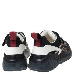 Stella McCartney Multicolor Leopard Print Fabric Eclypse Lace Up Sneakers Size 39 For Women -Stella McCartney Sales luxury women stella mccartney used shoes p306817 005