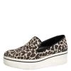 Stella McCartney Multicolor Leopard Print Canvas Platform Slip On Sneakers Size 40 For Women -Stella McCartney Sales luxury women stella mccartney used shoes p307914 006