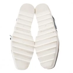 Stella McCartney Blue Faded Effect Faux Leather Elyse Star Platform Derby Size 37 For Women -Stella McCartney Sales luxury women stella mccartney used shoes p309158 001