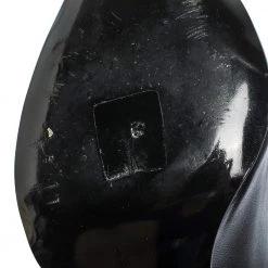 Stella McCartney Black Faux Leather Over The Knee Boots Size 38 For Women -Stella McCartney Sales luxury women stella mccartney used shoes p309672 009