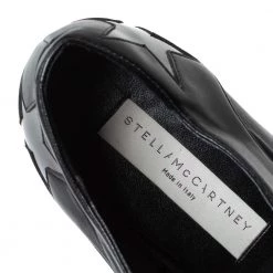 Stella McCartney Black Faux Leather Elyse Star Platform Lace Up Booties Size 37 For Women 16 Stella McCartney Black Faux Leather Elyse Star Platform Lace Up Booties Size 37 For Women -Stella McCartney Sales luxury women stella mccartney used shoes p316764 006