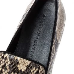Stella McCartney Brown Faux Python Platform Slip On Sneakers Size 37 For Women -Stella McCartney Sales luxury women stella mccartney used shoes p317503 005