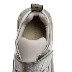 Stella McCartney White Faux Leather Eclypse Sneakers Size 40 For Women -Stella McCartney Sales luxury women stella mccartney used shoes p329538 005