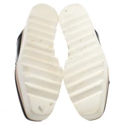 Stella McCartney Black Faux Patent Leather Elyse Platform Derby Size 37 For Women 15 Stella McCartney Black Faux Patent Leather Elyse Platform Derby Size 37 For Women -Stella McCartney Sales luxury women stella mccartney used shoes p339374 009