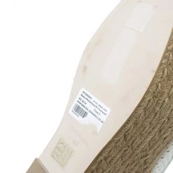 Stella McCartney White Faux Leather Wedge Espadrilles Size 40 For Women 24 Stella McCartney White Faux Leather Wedge Espadrilles Size 40 For Women -Stella McCartney Sales luxury women stella mccartney used shoes p345 0011
