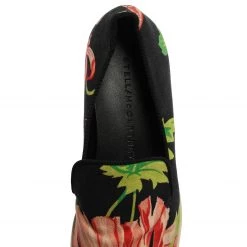 Stella McCartney Black Floral Printed Canvas Slip On Sneakers Size 37 For Women -Stella McCartney Sales luxury women stella mccartney used shoes p359698 001