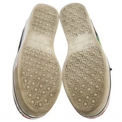 Stella McCartney Black Floral Printed Canvas Slip On Sneakers Size 37 For Women -Stella McCartney Sales luxury women stella mccartney used shoes p359698 002