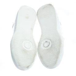 Stella McCartney White Faux Leather Loop Sneakers Size 39 For Women -Stella McCartney Sales luxury women stella mccartney used shoes p360991 003