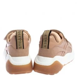 Stella McCartney Nude Faux Leather And Faux Suede Eclypse Velcro Sneakers Size 39 For Women 14 Stella McCartney Nude Faux Leather And Faux Suede Eclypse Velcro Sneakers Size 39 For Women -Stella McCartney Sales luxury women stella mccartney used shoes p360994 004