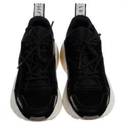 Stella McCartney Black Polyamide Fabric Eclypse Low Top Sneakers Size 37 For Women 12 Stella McCartney Black Polyamide Fabric Eclypse Low Top Sneakers Size 37 For Women -Stella McCartney Sales luxury women stella mccartney used shoes p361065 002