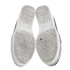 Stella McCartney Black Faux Suede Chain Embellished Platform Slip On Sneakers Size 39 For Women -Stella McCartney Sales luxury women stella mccartney used shoes p364492 002