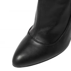 Stella McCartney Black Faux Leather Thigh High Boots Size 38 For Women -Stella McCartney Sales luxury women stella mccartney used shoes p364809 009