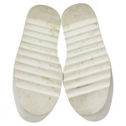 Stella McCartney White Faux Leather And Suede Eclypse Platform Sneakers Size 36.5 For Women -Stella McCartney Sales luxury women stella mccartney used shoes p368436 008