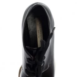 Stella McCartney Black Faux Leather Elyse Platform Derby Size 35 For Women 16 Stella McCartney Black Faux Leather Elyse Platform Derby Size 35 For Women -Stella McCartney Sales luxury women stella mccartney used shoes p368482 004