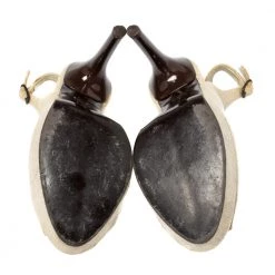 Stella McCartney White Canvas Bow Peep Toe Slingback Sandals Size 39 For Women 16 Stella McCartney White Canvas Bow Peep Toe Slingback Sandals Size 39 For Women -Stella McCartney Sales luxury women stella mccartney used shoes p371161 002