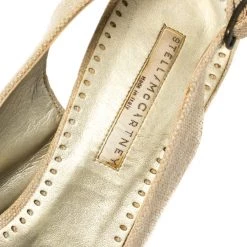 Stella McCartney White Canvas Bow Peep Toe Slingback Sandals Size 39 For Women 17 Stella McCartney White Canvas Bow Peep Toe Slingback Sandals Size 39 For Women -Stella McCartney Sales luxury women stella mccartney used shoes p371161 008