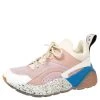 Stella McCartney Multicolor Leather, Suede And Fabric Eclypse Low Top Sneakers Size 38 For Women -Stella McCartney Sales luxury women stella mccartney used shoes p373049 003