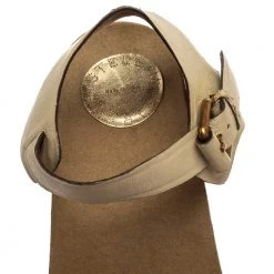 Stella McCartney Cream Suede Ankle Strap Wedge Sandals Size 39 For Women -Stella McCartney Sales luxury women stella mccartney used shoes p384775 002