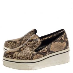 Stella McCartney Multicolor Python Embossed Leather Platform Slip On Sneakers Size 38 For Women 13 Stella McCartney Multicolor Python Embossed Leather Platform Slip On Sneakers Size 38 For Women -Stella McCartney Sales luxury women stella mccartney used shoes p388331 007