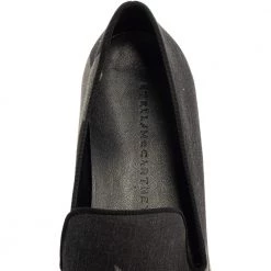 Stella McCartney Dark Grey Star Binx Canvas Platform Slip-On Sneaker Size 40 For Women -Stella McCartney Sales luxury women stella mccartney used shoes p393396 007