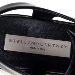 Stella McCartney Black Faux Leather Elyse Cut Out Derby Sneakers Size 39 For Women 16 Stella McCartney Black Faux Leather Elyse Cut Out Derby Sneakers Size 39 For Women -Stella McCartney Sales luxury women stella mccartney used shoes p396235 005