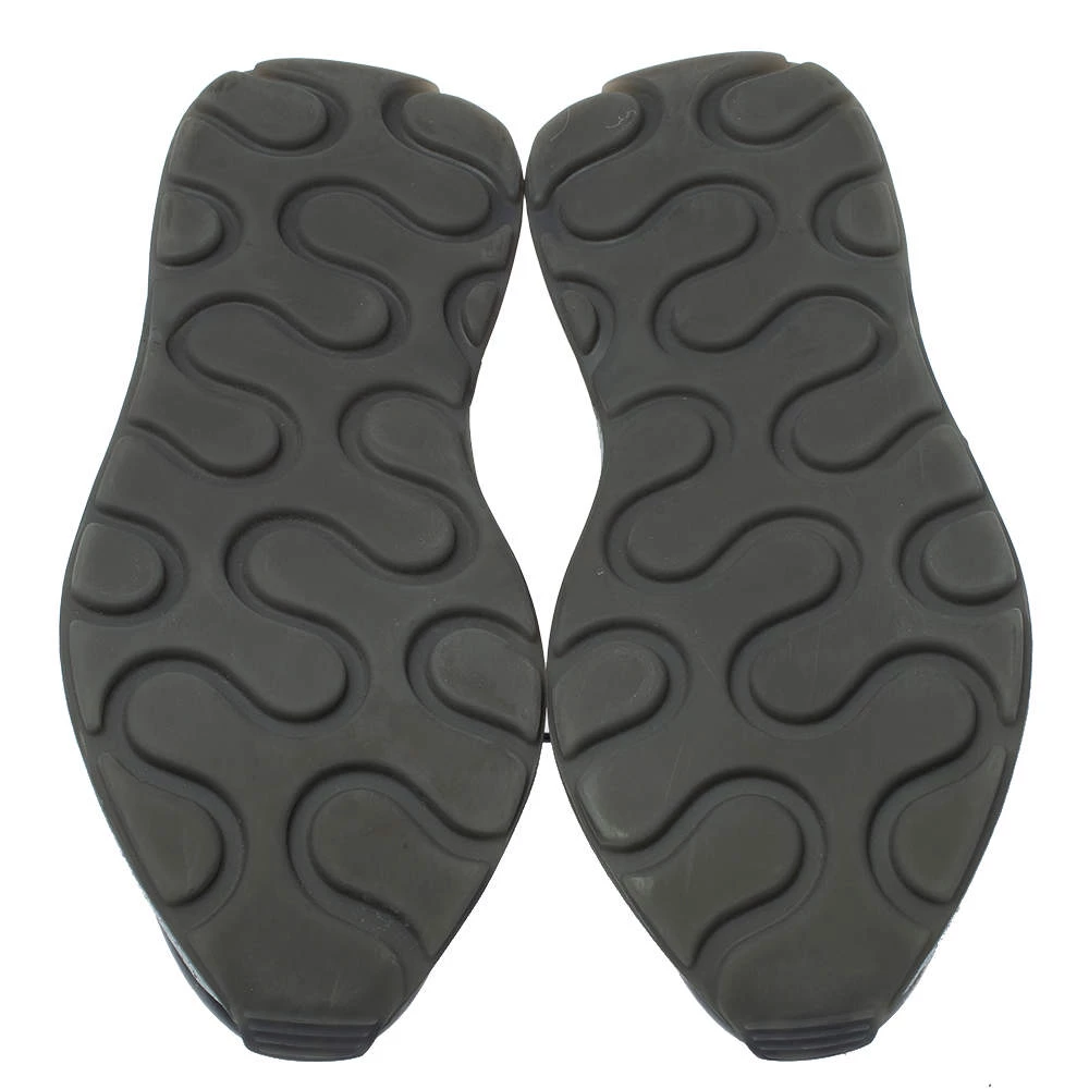 Stella McCartney Black Faux Patent Leather And Fabric Scuba Sneakers Size 41 For Women 8 Stella McCartney Black Faux Patent Leather And Fabric Scuba Sneakers Size 41 For Women - Image 6