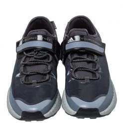 Adidas By Stella McCartney Fabric And Faux Leather Outdoor Boost RAIN.RDY Sneakers Size 38.5 For Women -Stella McCartney Sales luxury women stella mccartney used shoes p397918 003