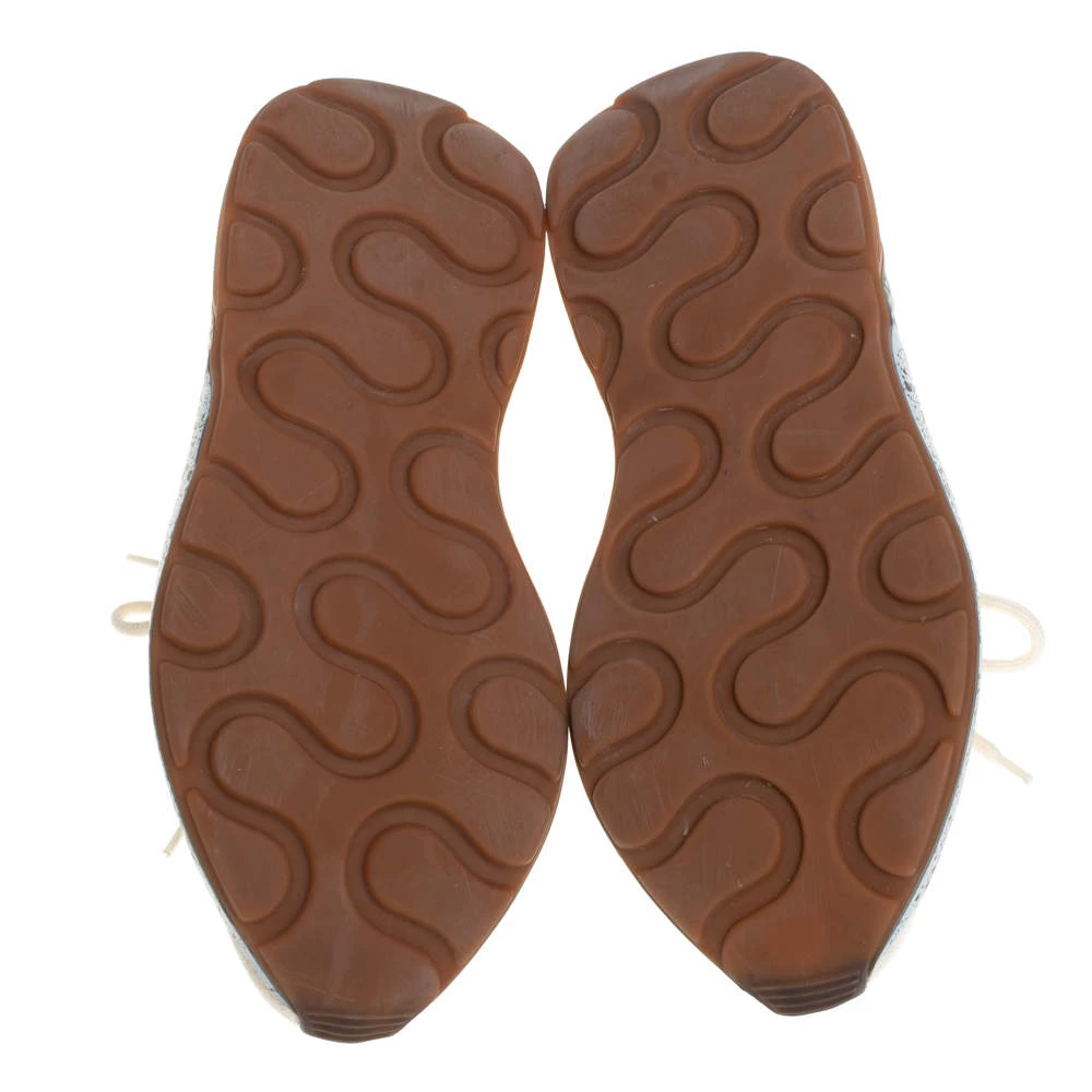 Stella McCartney White/Beige Faux Leather And Suede Eclypse Chunky Sneakers Size 39 For Women 8 Stella McCartney White/Beige Faux Leather And Suede Eclypse Chunky Sneakers Size 39 For Women - Image 6