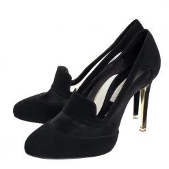 Stella Mccartney Suede And Mesh Trimmed Pumps Size 37 For Women -Stella McCartney Sales luxury women stella mccartney used shoes p407064 002