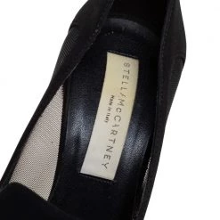Stella Mccartney Suede And Mesh Trimmed Pumps Size 37 For Women -Stella McCartney Sales luxury women stella mccartney used shoes p407064 005