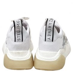 Stella McCartney White Fabric Eclypse Low Top Sneakers Size 40 For Women -Stella McCartney Sales luxury women stella mccartney used shoes p407800 009