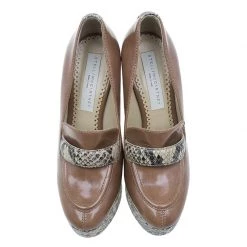 Stella McCartney Brown Python And Leather Pumps Size 36 For Women 19 Stella McCartney Brown Python And Leather Pumps Size 36 For Women -Stella McCartney Sales luxury women stella mccartney used shoes p40968 0006