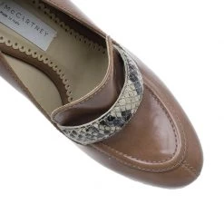 Stella McCartney Brown Python And Leather Pumps Size 36 For Women 21 Stella McCartney Brown Python And Leather Pumps Size 36 For Women -Stella McCartney Sales luxury women stella mccartney used shoes p40968 0008