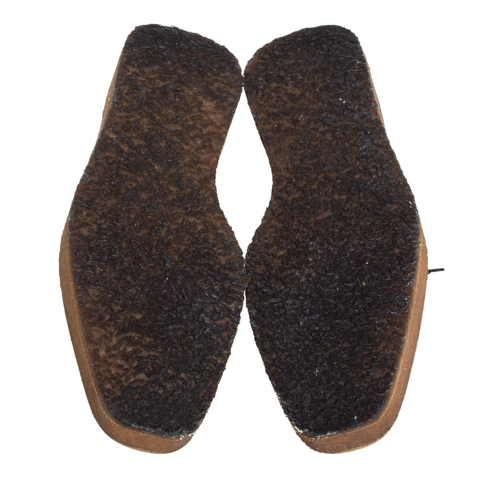 Stella McCartney Black Suede And Faux Leather Lace Up Sneakers Size 36.5 For Women 8 Stella McCartney Black Suede And Faux Leather Lace Up Sneakers Size 36.5 For Women - Image 6