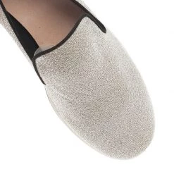 Stella McCartney Silver Glitter Binx Platform Slip On Skate Shoes Size 39 For Women -Stella McCartney Sales luxury women stella mccartney used shoes p42947 008