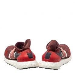 Stella McCartney X Adidas Red/Grey Knit Fabric Ultra Boost X 3 D S Slip On Sneakers Size 41 1/3 For Women -Stella McCartney Sales luxury women stella mccartney used shoes p441145 001