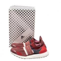 Stella McCartney X Adidas Red/Grey Knit Fabric Ultra Boost X 3 D S Slip On Sneakers Size 41 1/3 For Women -Stella McCartney Sales luxury women stella mccartney used shoes p441145 006