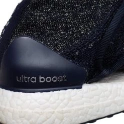 Stella McCartney Stella McCartney For Adidas Athletic Blue Lurex Fabric High Top Sneakers Size 40.5 For Women -Stella McCartney Sales luxury women stella mccartney used shoes p454342 002