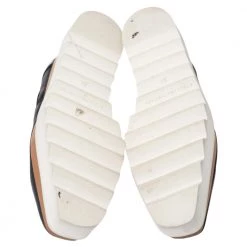 Stella McCartney Black Faux Leather Elyse Star Platform Lace Up Derby Size 38.5 For Women 15 Stella McCartney Black Faux Leather Elyse Star Platform Lace Up Derby Size 38.5 For Women -Stella McCartney Sales luxury women stella mccartney used shoes p470683 001