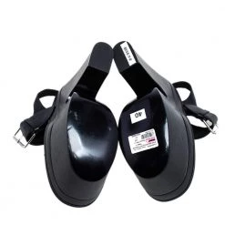Stella McCartney Black Faux Leather Buckle Block Heel Platform Sandals Size 40 For Women -Stella McCartney Sales luxury women stella mccartney used shoes p471766 001
