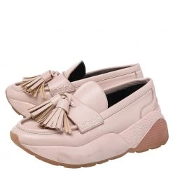 Stella McCartney Pink Faux Leather Loafer Sneaker Size 36 For Women -Stella McCartney Sales luxury women stella mccartney used shoes p479101 002
