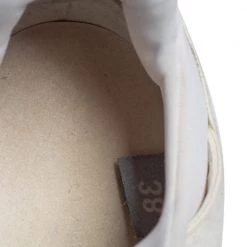 Stella McCartney White Faux Leather And Faux Suede Eclypse Low Top Sneakers Size 38 For Women -Stella McCartney Sales luxury women stella mccartney used shoes p479681 006