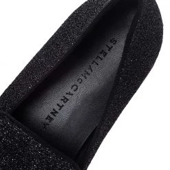 Stella McCartney Black Lurex Fabric Binx Platform Slip On Sneakers Size 40 For Women -Stella McCartney Sales luxury women stella mccartney used shoes p488172 001