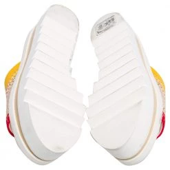 Stella McCartney Multicolor Neoprene Fabric And Lace Platform Slide Sandals Size 40 For Women -Stella McCartney Sales luxury women stella mccartney used shoes p489153 002