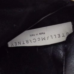 Stella McCartney Black Faux Leather Ankle Boots Size 38.5 For Women -Stella McCartney Sales luxury women stella mccartney used shoes p492845 005