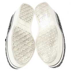 Stella McCartney Grey Embroidered Fabric Lace Slip On Sneakers Size 38 For Women -Stella McCartney Sales luxury women stella mccartney used shoes p493440 009