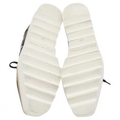 Stella McCartney Black Faux Leather Elyse Platform Sneakers Size 34.5 For Women 15 Stella McCartney Black Faux Leather Elyse Platform Sneakers Size 34.5 For Women -Stella McCartney Sales luxury women stella mccartney used shoes p495584 009