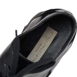 Stella McCartney Black Faux Leather Elyse Star Platform Derby Size 35 For Women -Stella McCartney Sales luxury women stella mccartney used shoes p497201 004