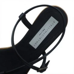 Stella McCartney Black Leather Altea Platform Sandals Size 36 For Women -Stella McCartney Sales luxury women stella mccartney used shoes p49793 0010